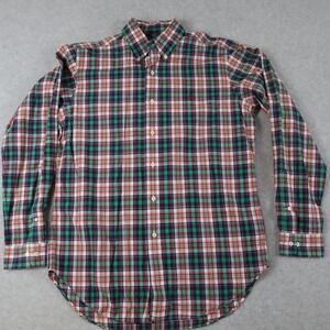 Ralph Lauren Shirt Mens 15.5 34/35 Classic Fit Button Down Plaid Long Sleeve